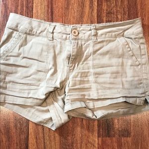 Khaki shorts